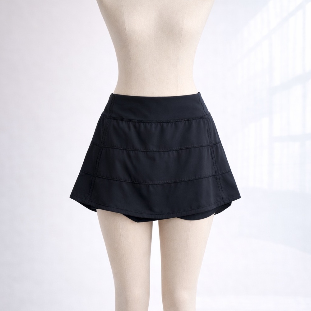 lululemon athletica dark blue circle skirt